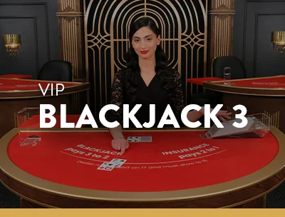 VIP Blackjack table 3